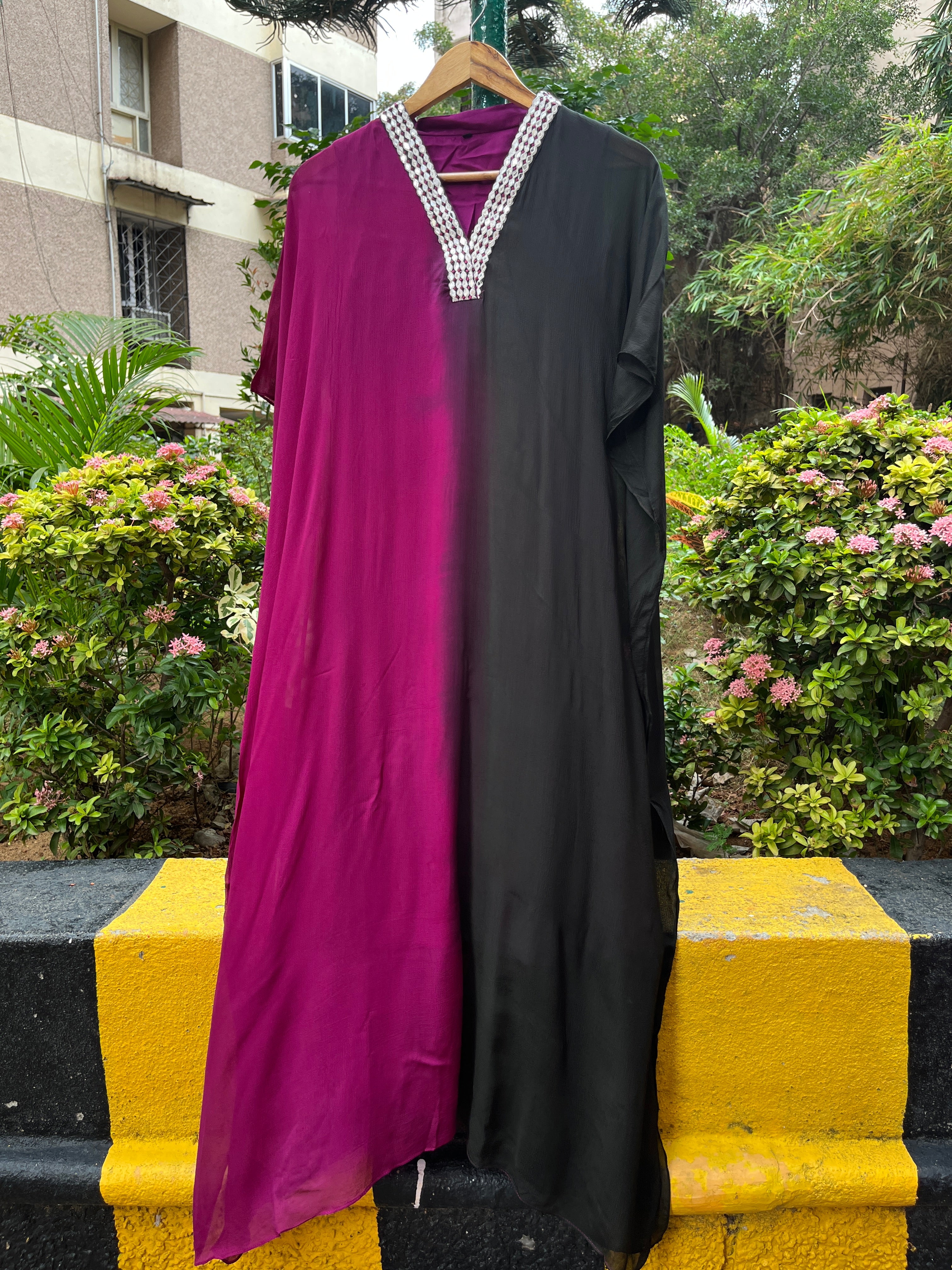 “KASHVI” Ombre Kaftan Set ✨💕 | KurtiSwag