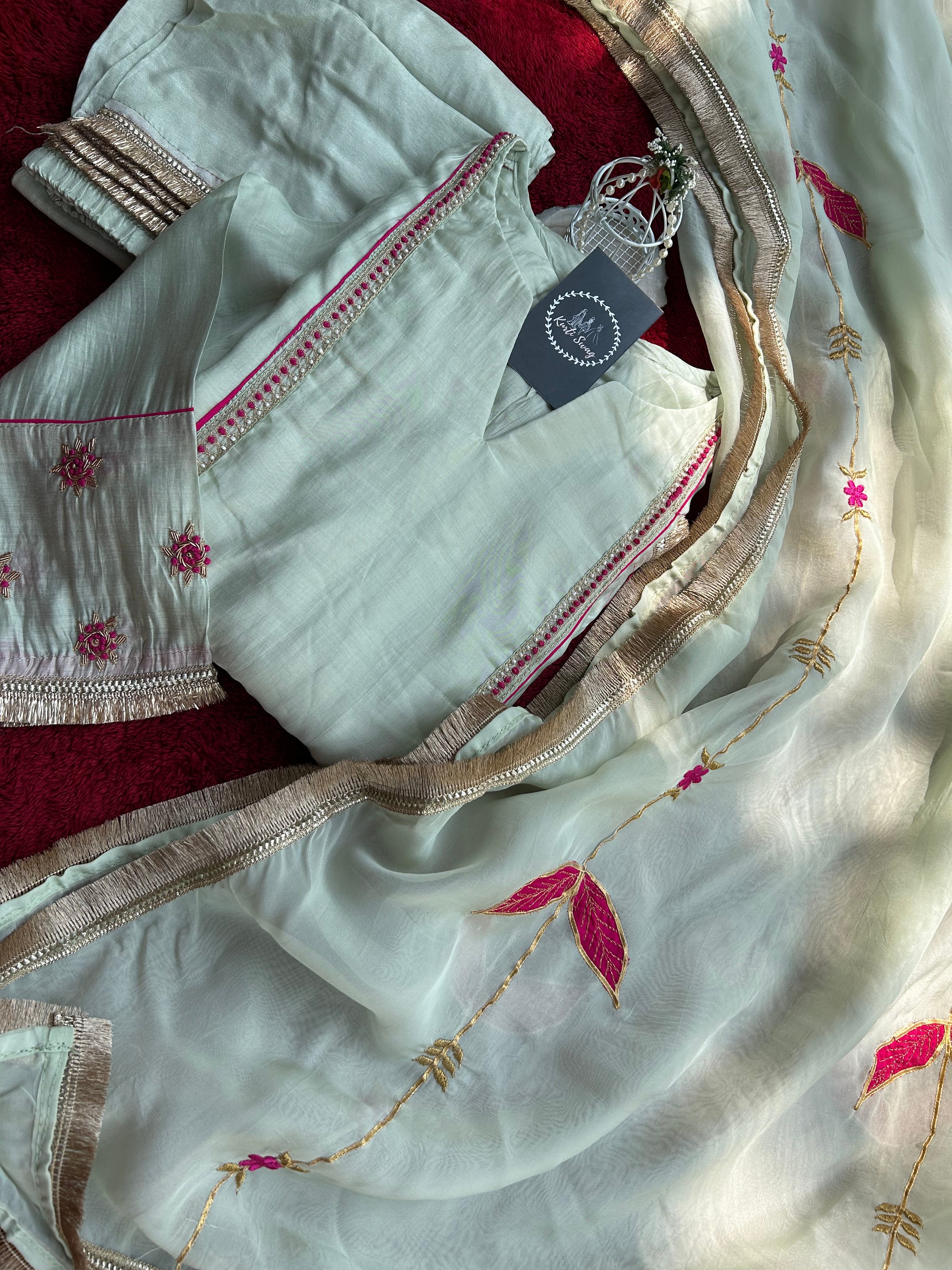 “PASTELS” Premium Mul Chanderi Kurta Set✨💕 | KurtiSwag